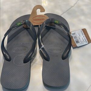 Havaianas Slate Gray Flip Flops